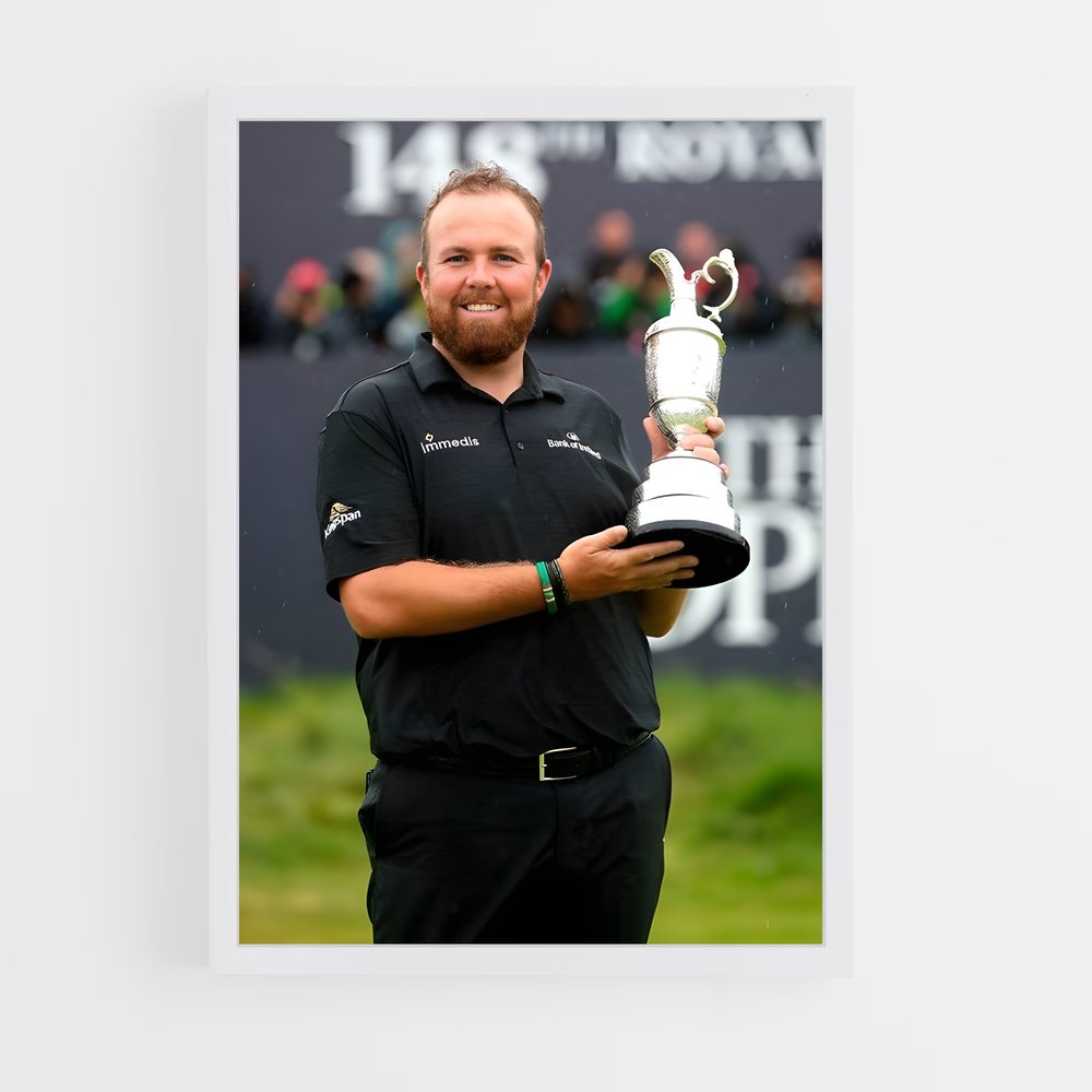 Poster Shane et le Trophée – affiche Golf (vue 3)